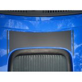 Mach 1 Hood Stripe Kit (Matte Black) for Mustang 2003-04 | 03F1_HSFR.  Available from NEMESISUK.COM